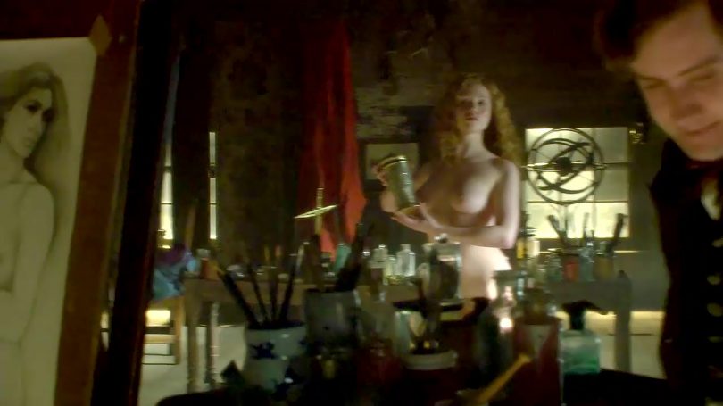 Jennie Jacques Nude Scene From Desperate Romantics Scandalpost