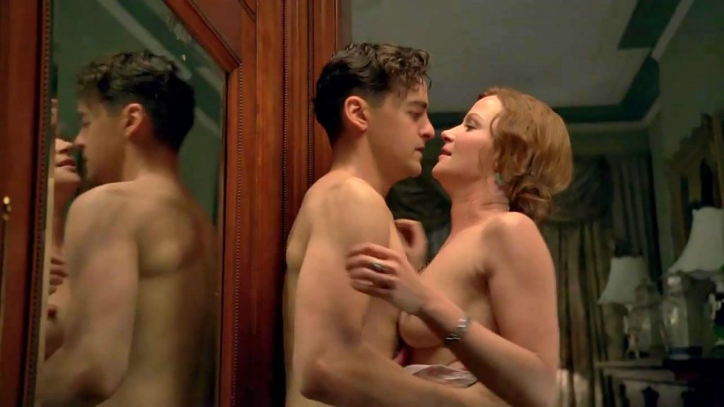 Gretchen Mol Sex In Front Of A Mirror From Boardwalk Empire Scandalpost