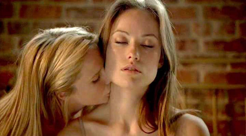 Olivia Wilde And Angela Gots Lesbian Kiss From House M D Scandalpost