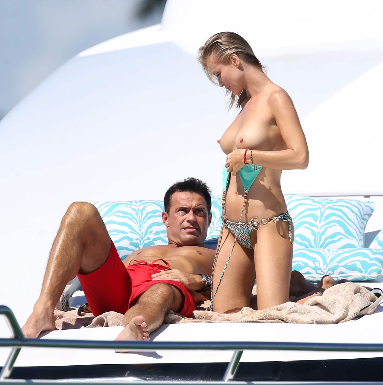 Joanna Krupa Topless Water Sex From Behind Scandalpost