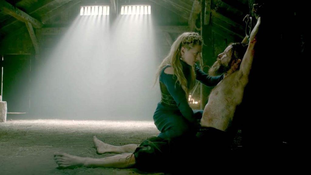 Katheryn Winnick Rides A Slave In Vikings Scandalpost