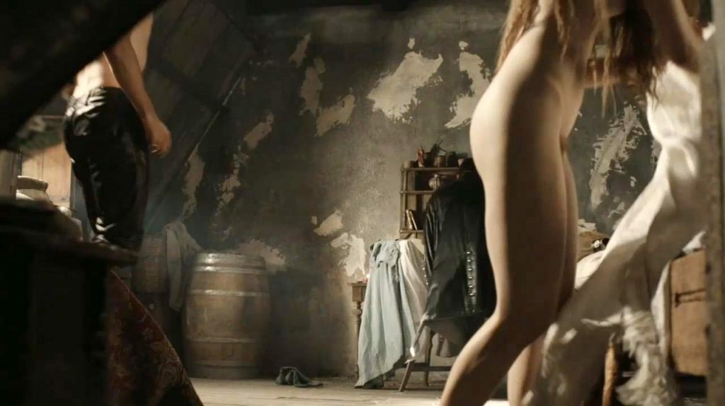 Hera Hilmar Topless Scene From Da Vincis Demons Scandalpost