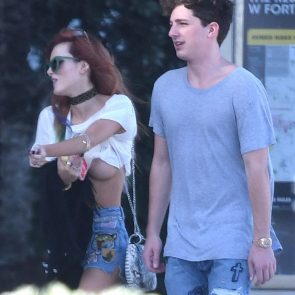 Bella Thorne nipple slip