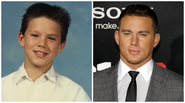 Channing Tatum young and today