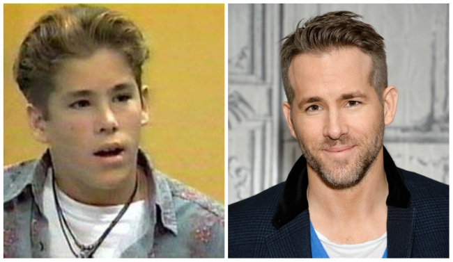 Ryan Reynolds young and today