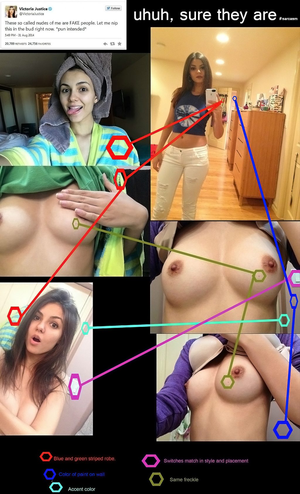 Victoria Justice And Selena Gomez Having Sex - Victoria Justice Naked Pics LEAKED - Awesome Nipples