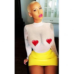 Amber Rose nude boobs