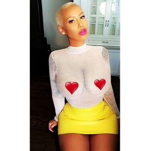 Amber Rose nude tits