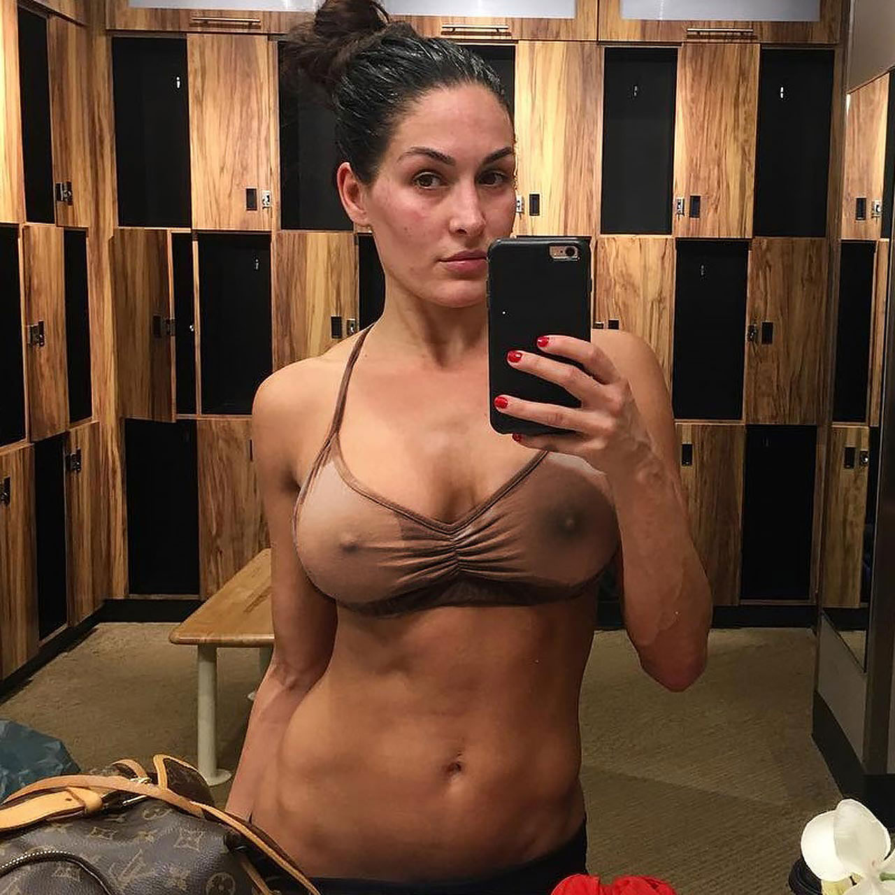 Nikki Bella Hq Sex Video S - Nikki Bella Naked Photos With Hard Nipples - ScandalPost