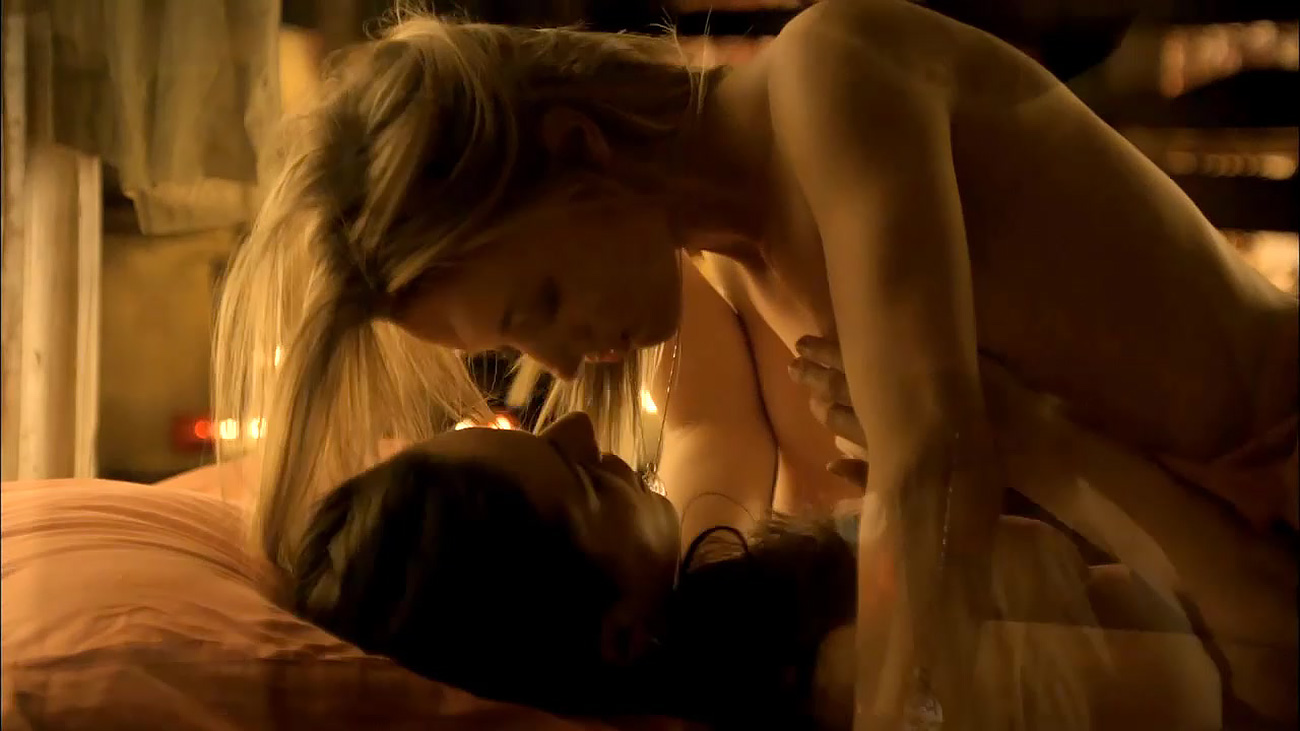 View video of Zoie Palmer And Anna Silk Nude Lesbo Scene In Lost Girl.