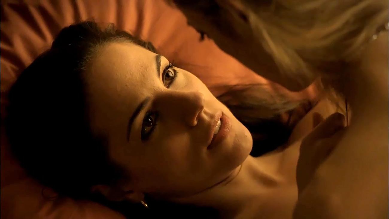 Zoie Palmer. and Anna Silk naked boobs in a. 
