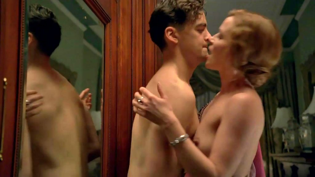 Gretchen Mol Sex In Front Of A Mirror From Boardwalk Empire Scandalpost