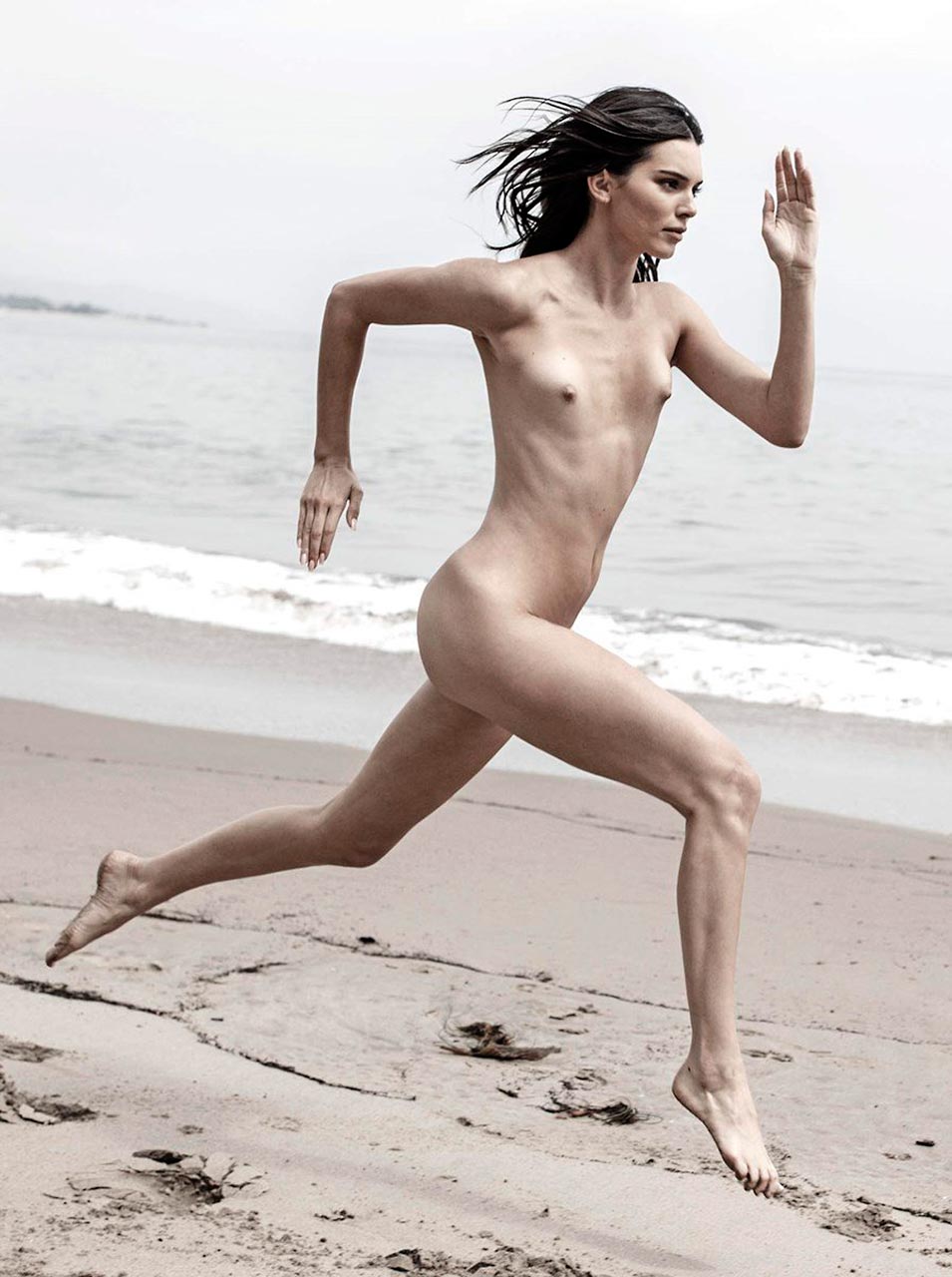 Beach nude kendall photo jenner Kardashian and