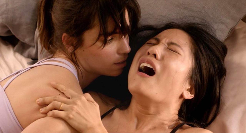 Constance Wu And Angela Trimbur Oral Sex Scene From The Feels Scandalpost