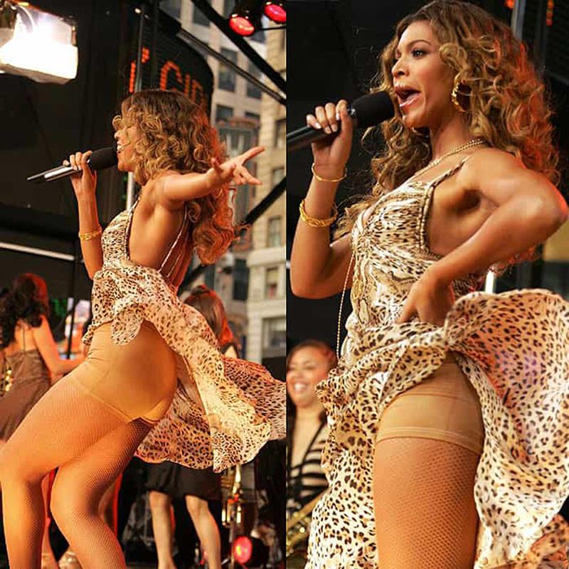 Beyonce Up skirt and Hot Stage Wardrobe Malfunctions.