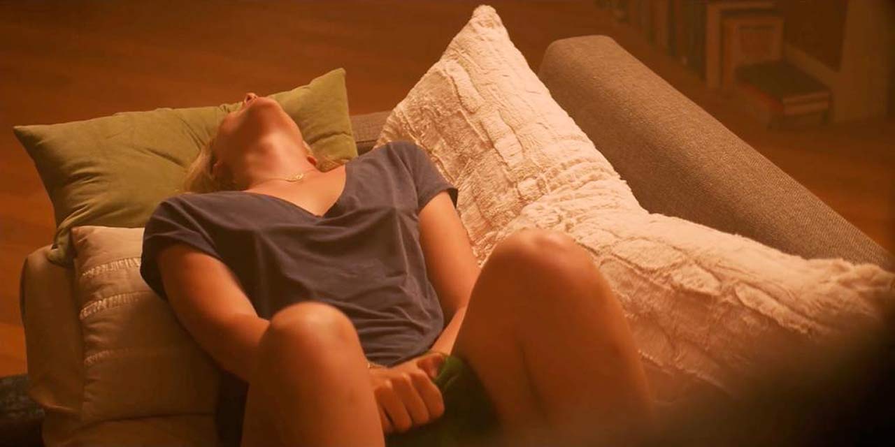 Elizabeth Lail nude sex scene.
