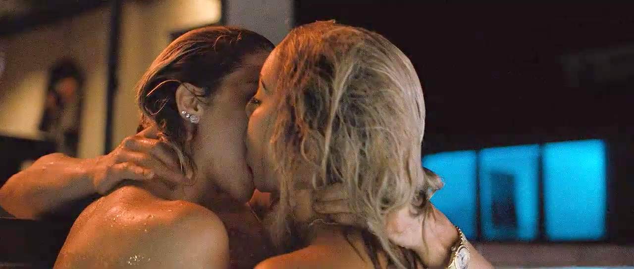Ashley Benson Sex Scene - Ashley Benson & Vanessa Hudgens Threesome Scene from 'Spring ...