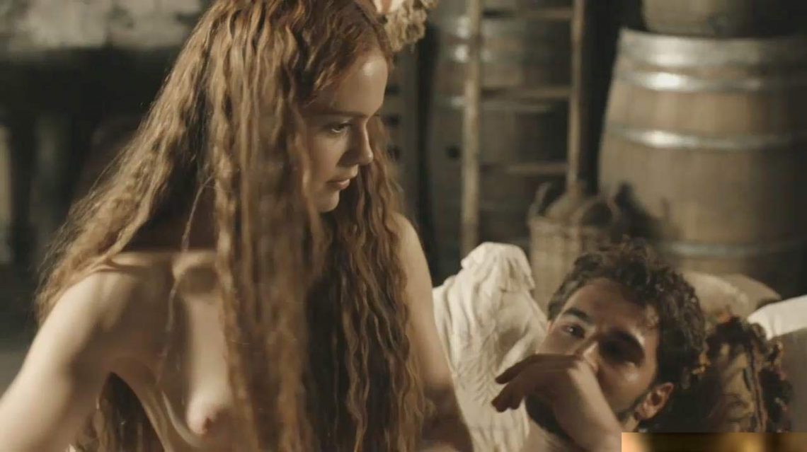 Hera Hilmar Topless Scene From Da Vincis Demons Scandalpost