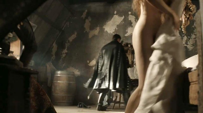 Hera Hilmar Topless Scene From Da Vincis Demons Scandalpost
