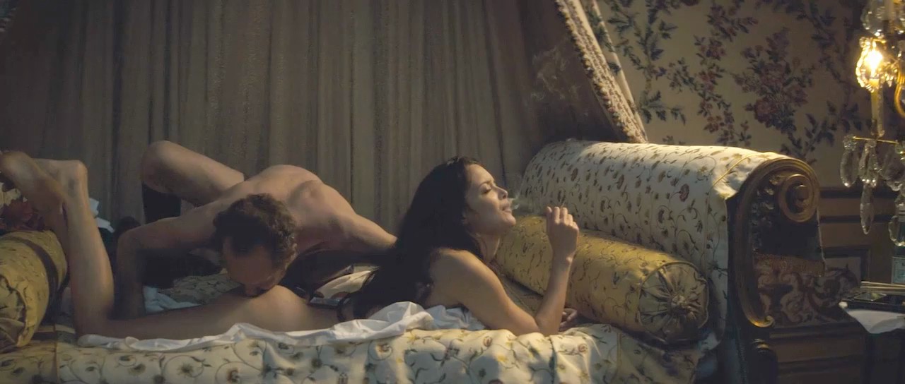 In the first scene from this movie we see Charlotte Le Bon naked on her... 
