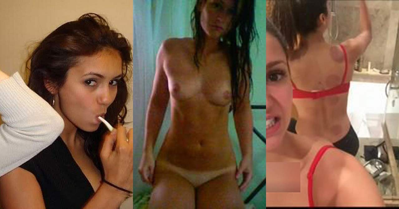 We have to show you the newest Nina Dobrev nude leaked pics! 