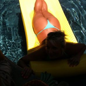 Brooke Hogan's ass