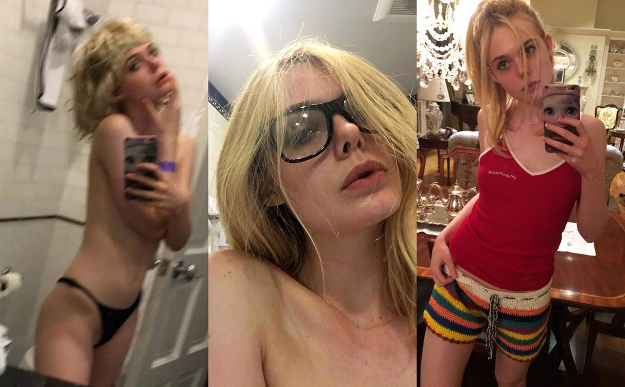 Naked Elle Fanning