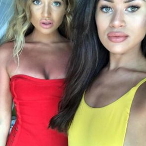 Montana Brown with a friend