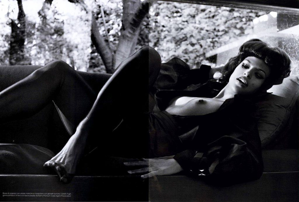 eva mendes naked boobs