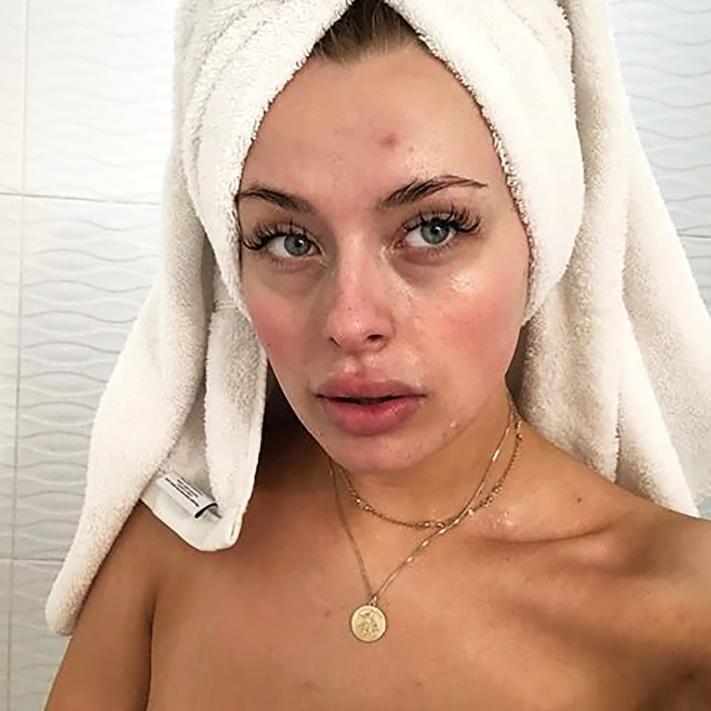 Corinna Kopf naked after bathing