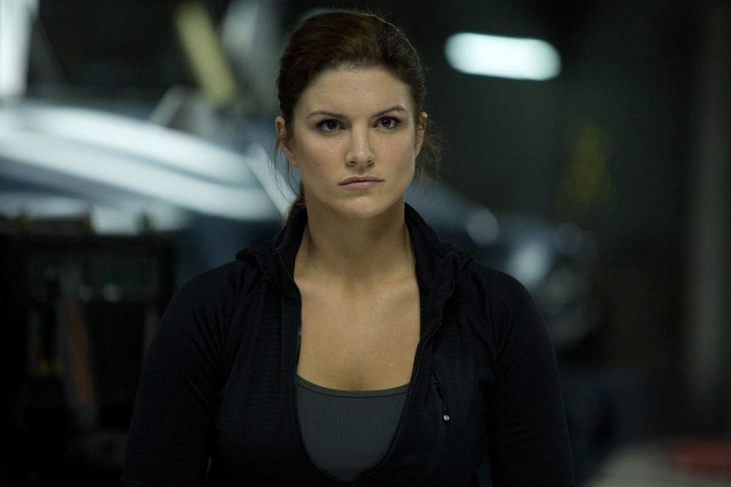 Gina Carano black shirt