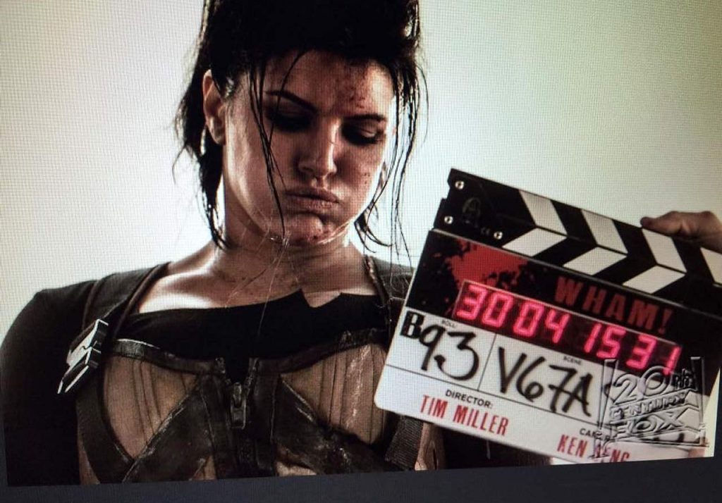 Gina Carano BTS