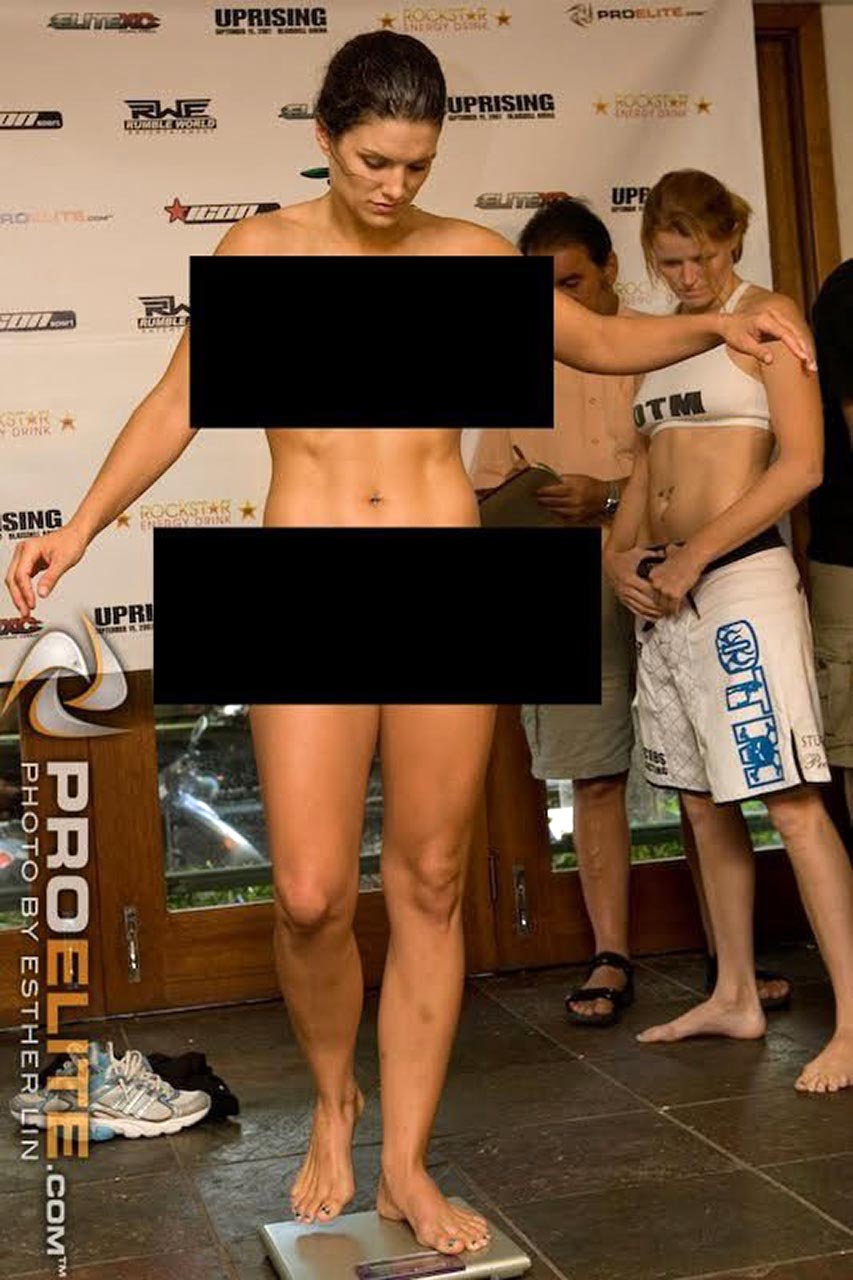 Gina Carano naked weighting