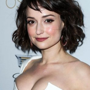 Milana Vayntrub's breasts