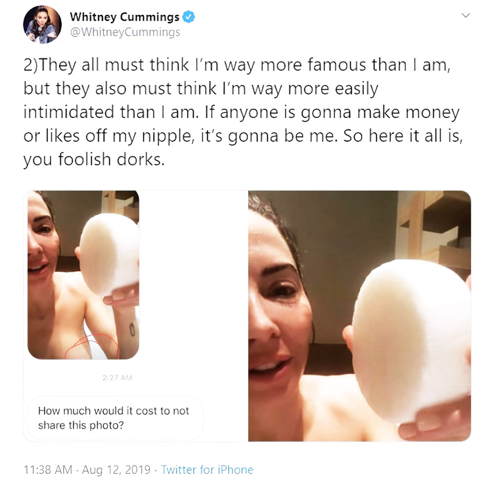 Whitney cummings leak