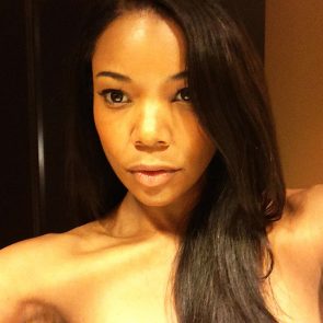 Gabrielle Union topless selfie leaked