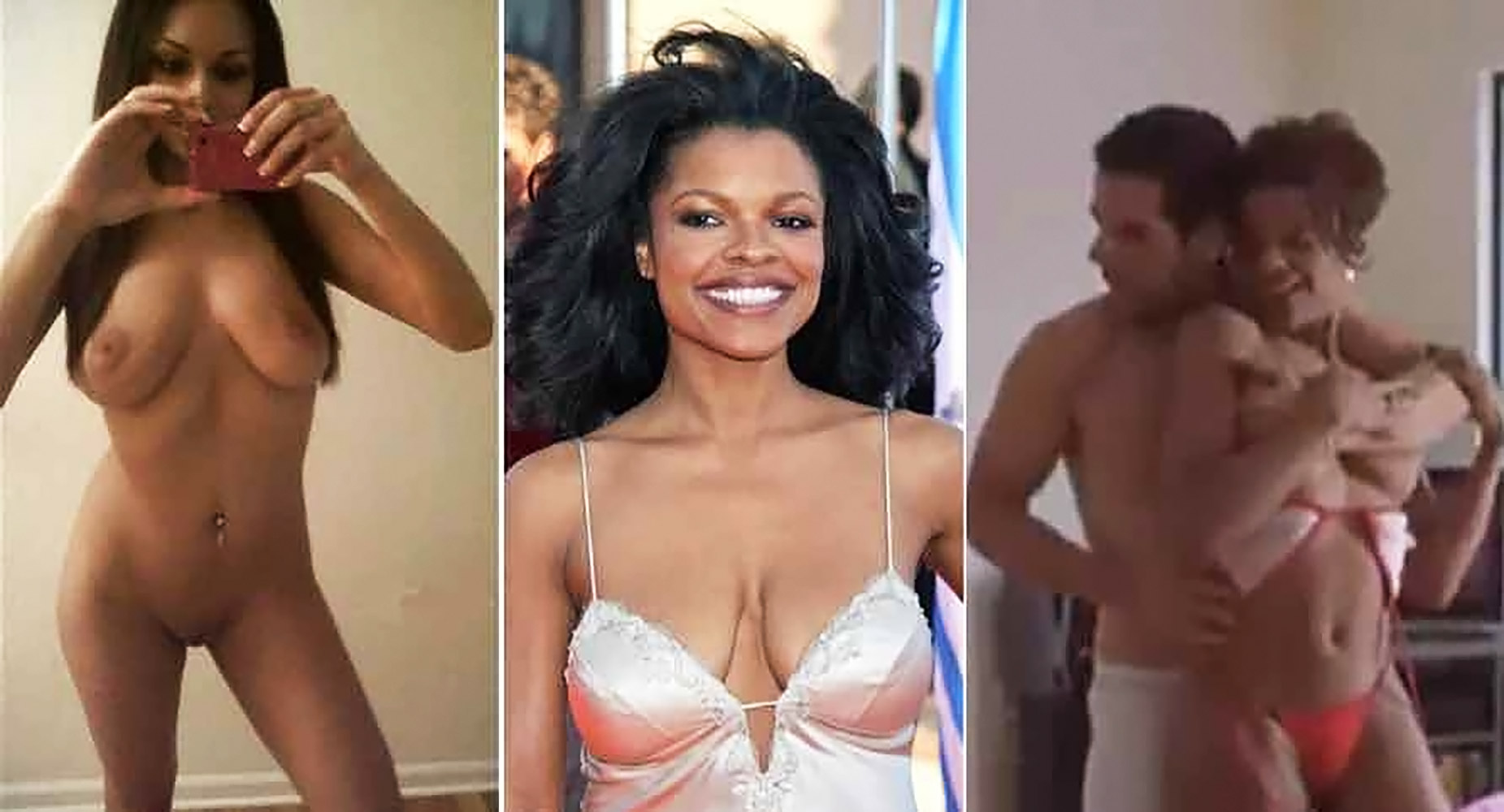 Check out an American actress and model, ebony Keesha Sharp nude leaked pho...