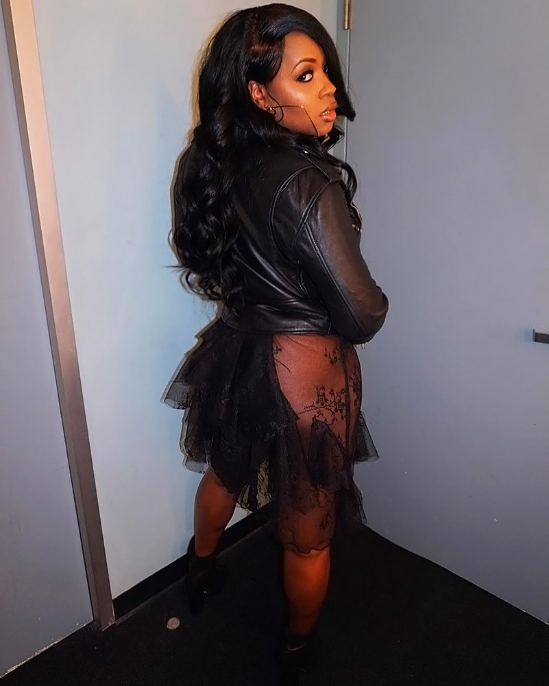 Remy Ma nude ass.