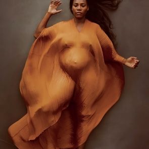 Serena Williams naked pregnant