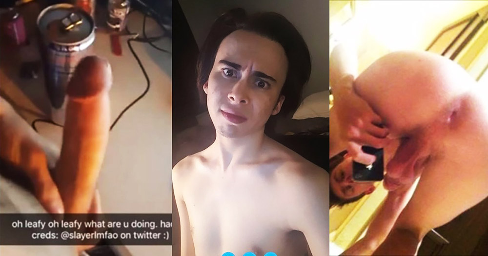 Check out the YouTuber Leafyishere nudes and porn video, leaked from his iC...