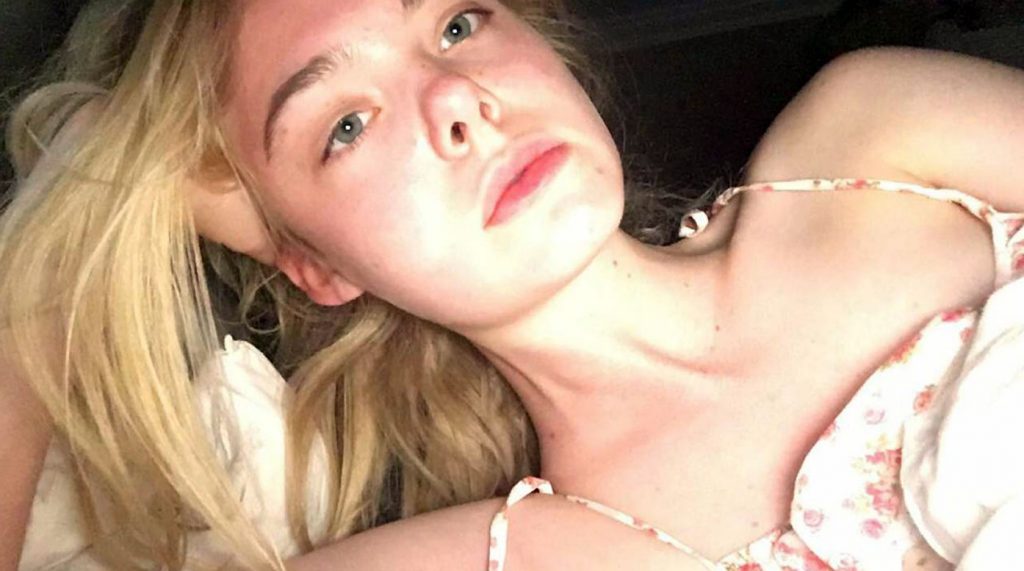 Dakota Fanning nude in private photo