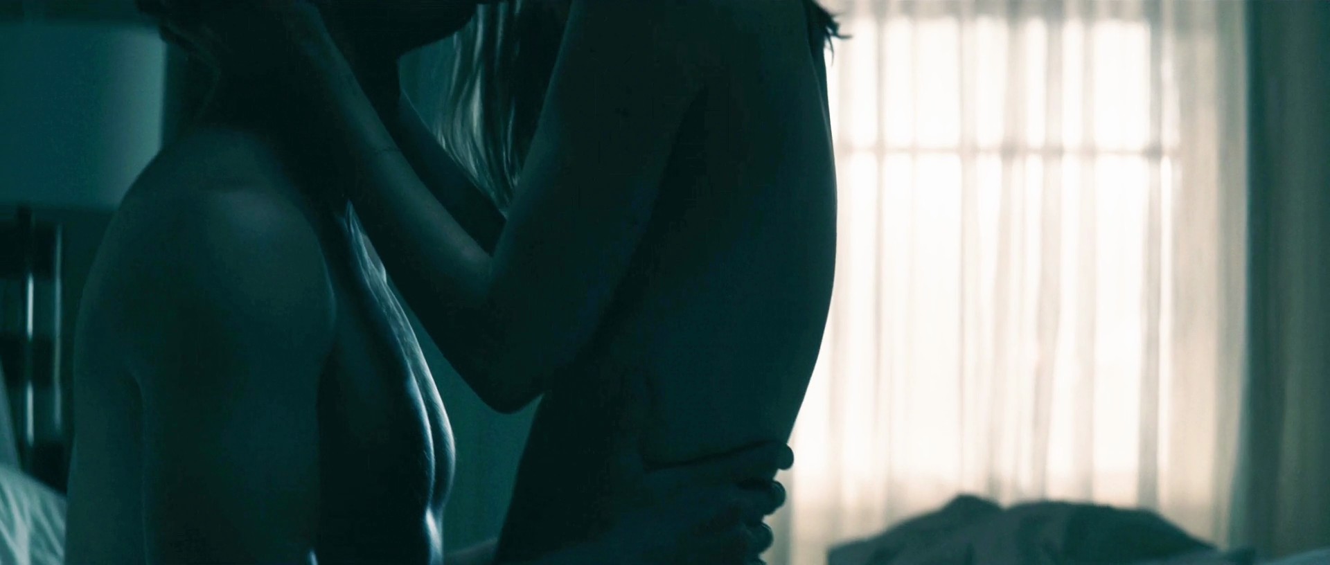 Erin Moriarty nude body in sex scene