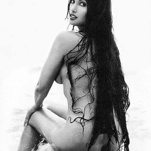 Padma Lakshmi nude from behind