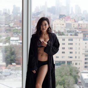 Karen Fukuhara nude in sexy lingerie