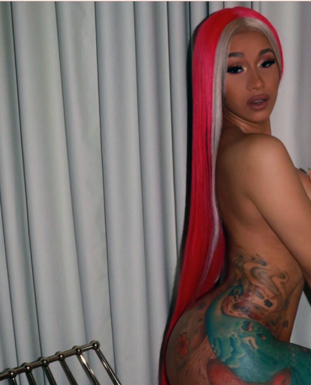 Cardi B naked