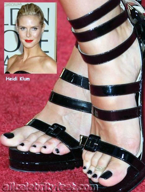Heidi Klum feet