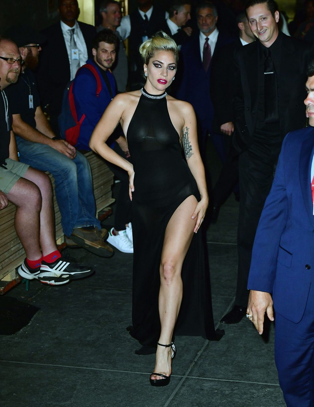 Lady Gaga's legs