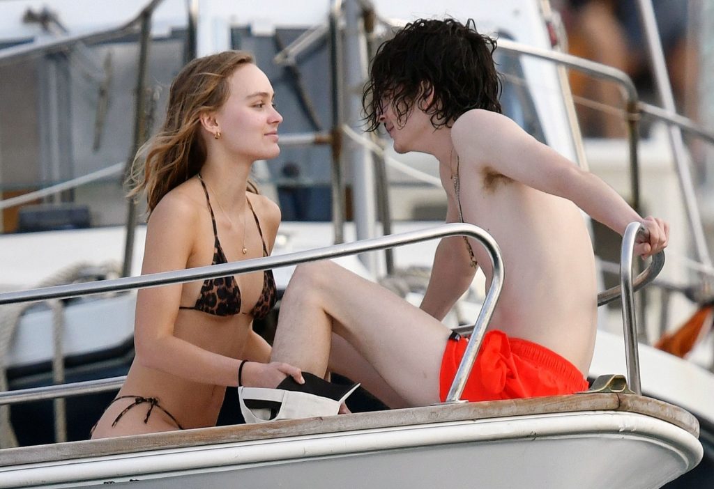 Lily-Rose Depp's boobs