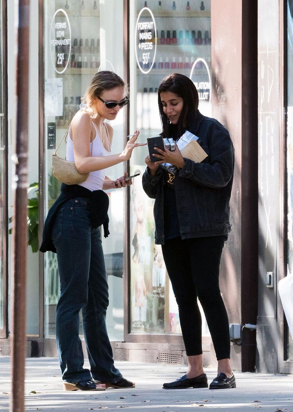 Lily-Rose Depp legs