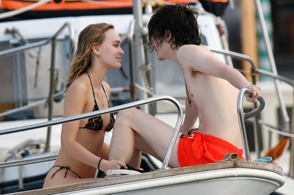 Lily-Rose Depp's boobs